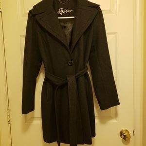 Guess Corduroy Pea Coat